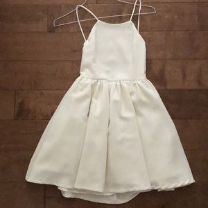 White/Cream Midi Dress